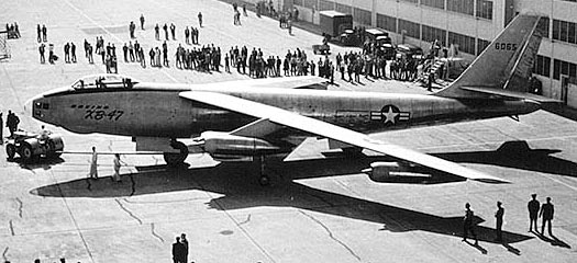 XB-47A roll out